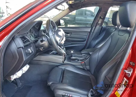 2015 BMW 328 I z USA, uszkodzony, nr VIN WBA3A5C53FF609276